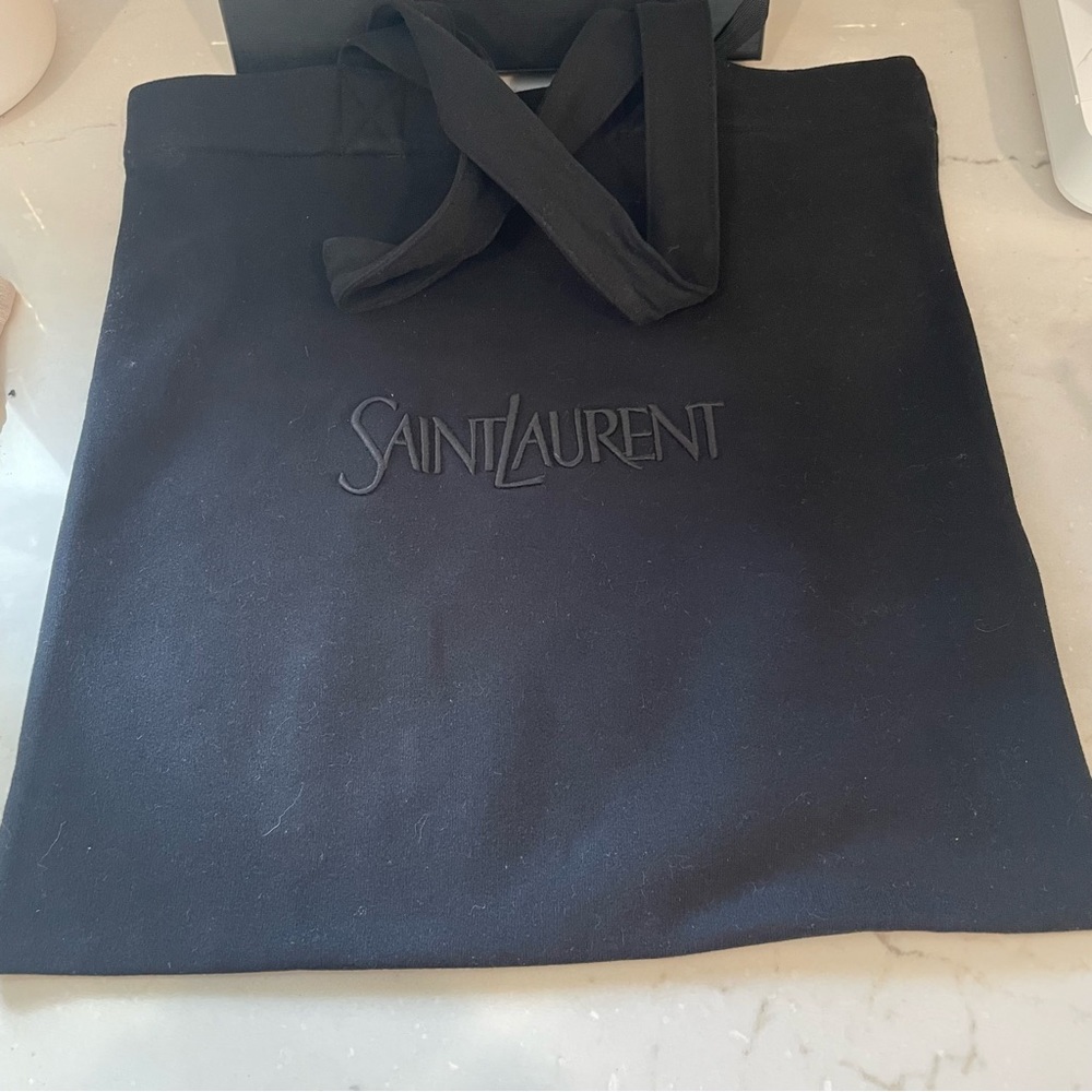 Saint Laurent tote in Fleece